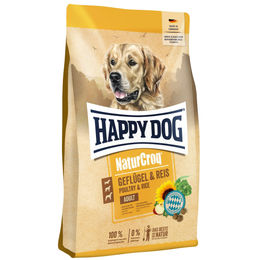 Produktbild von Happy Dog NaturCroq Geflügel pur & Reis Hundefutter Monoprotein 15 kg