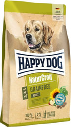 Happy Dog NaturCroq Grainfree Trockenfutter Geflügel und Lachs für erwachsene Hunde getreidefrei 1 kg - 1 kg – Bild 1 von 3