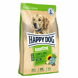 Produktbild von Happy Dog NaturCroq Hundefutter Lamm & Reis Adult 2 x 11 kg