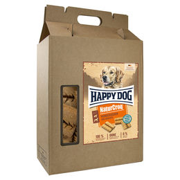 Produktbild von Happy Dog NaturCroq Hundekuchen Zahnpflege-Snack für erwachsene Hunde ohne Konservierungsstoffe und Zucker 5 kg - 5 kg