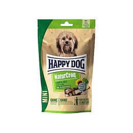 Happy Dog NaturCroq Mini Belohnungssnack Lamm und Reis ohne Zucker 1000 g - 10 x 100 g – Bild 1 von 11