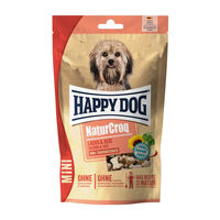 Produktbild von Happy Dog NaturCroq Mini Hundesnack Lachs und Reis ohne Zucker 100 g - 10 x 100 g