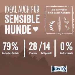 Happy Dog Premium NaturCroq Flocken Vollkost Hundefutter 2x10kg – Bild 1 von 6