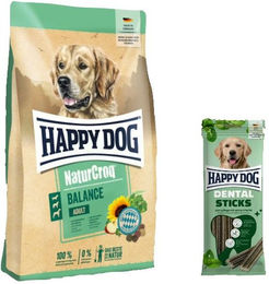 Happy Dog Premium NaturCroq Sensitive Adult Hundefutter mit Zahnpflege 1000g – Bild 1 von 1