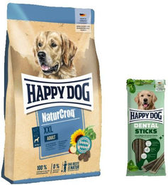Happy Dog Premium NaturCroq XXL+ Dental Sticks Zahnpflege-Snack für große Hunde – Bild 1 von 1