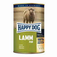 Produktbild von Happy Dog Pur Hundefutter Lamm 12x400g