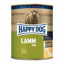 Produktbild von Happy Dog Pur Hundepastete Lamm 6x800g - 6 x 800 g