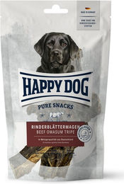 Produktbild von Happy Dog Rinderblättermagen Naturkauartikel für Hunde getreidefrei und zuckerfrei