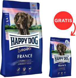 Happy Dog Sensible France Hundefutter Ente Hypoallergen Monoprotein für große Rassen Adult 12 kg – Bild 1 von 1