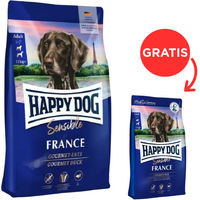 Produktbild von Happy Dog Sensible France Hundefutter Ente Hypoallergen Monoprotein für große Rassen Adult 12 kg