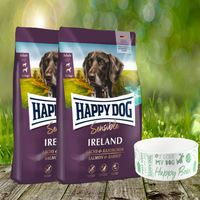 Produktbild von Happy Dog Sensible Ireland Hundefutter Adult mit Lachs und Kaninchen 2 x 12,5 kg inkl. Futternapf