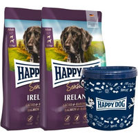 Produktbild von Happy Dog Sensible Ireland Hundefutter mit Lachs und Kaninchen für sensible Hunde