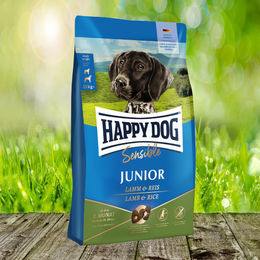 Happy Dog Sensible Junior Hundefutter Lamm & Reis glutenfrei 2 x 10 kg – Bild 1 von 1