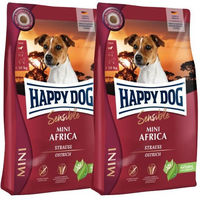 Produktbild von Happy Dog Sensible Mini Africa Getreidefreies Hundefutter mit Strauß für kleine Hunde