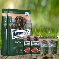 Produktbild von Happy Dog Sensible Montana Hundefutter Set mit Getreidefreier Trockennahrung 2 x 10 kg sowie Nassfutter und Leckerli