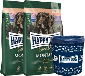 Produktbild von Happy Dog Sensible Montana Pferd Hundefutter Adult Glutenfrei Monoprotein 1000g