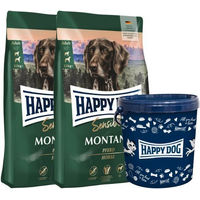 Produktbild von Happy Dog Sensible Montana Pferd Hundefutter Adult Glutenfrei Monoprotein 1000g