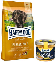 Happy Dog Sensible Piemonte 10 kg Hundefutter Adult Glutenfrei mit Happy Dog Snack Drink Hähnchenfleisch – Bild 1 von 2