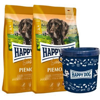 Produktbild von Happy Dog Sensible Piemonte Hundefutter mit Ente und Fisch Getreidefrei und Glutenfrei 1000g