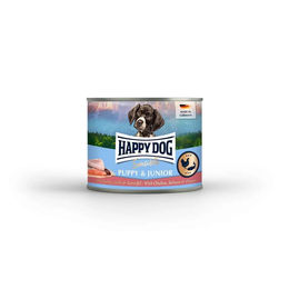 Happy Dog Sensible Puppy Hundefutter Huhn Lachs Glutenfrei 6x200g - 6 x 200 g – Bild 1 von 3