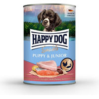 Produktbild von Happy Dog Sensible Puppy Hundefutter Huhn Lachs und Kartoffel Glutenfrei 6x400g