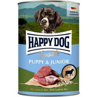 Produktbild von Happy Dog Sensible Puppy Hundefutter Lamm und Reis für Welpen glutenfrei 6x400g