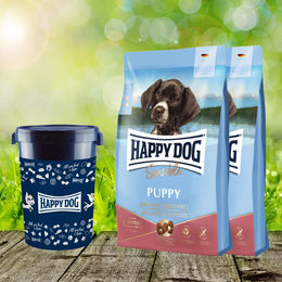 Happy Dog Sensible Puppy Welpenfutter Lachs und Kartoffel glutenfrei 2 x 10 kg – Bild 1 von 1
