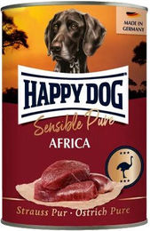 Happy Dog Sensible Pure Africa Hund Nassfutter Strauß Monoprotein Hypoallergen 6 x 400 g – Bild 1 von 3