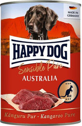 Produktbild von Happy Dog Sensible Pure Australia Hundefutter Känguru Monoprotein Adult 12x400g