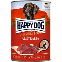 Produktbild von Happy Dog Sensible Pure Australia Hundefutter Känguru Monoprotein Adult 12x400g