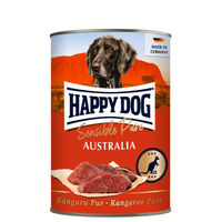 Produktbild von Happy Dog Sensible Pure Australia Känguru Monoprotein Nassfutter für Hunde 6 x 400 g - 6 x 400 g