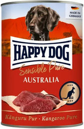 Happy Dog Sensible Pure Australia Känguru Nassfutter für Hunde Adult Monoprotein 12x 400 g - 6 x 400 g – Bild 1 von 5