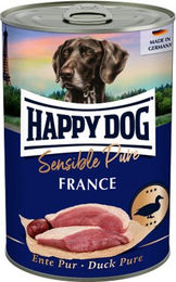 Happy Dog Sensible Pure France Hundefutter Ente Hypoallergen Monoprotein 12 x 200 g – Bild 1 von 3