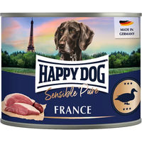 Produktbild von Happy Dog Sensible Pure France Hundefutter Ente Monoprotein Adult 6 x 200 g - 6 x 200 g