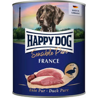 Produktbild von Happy Dog Sensible Pure France Hundefutter Nass Ente Monoprotein Adult 6 x 800 g - 6 x 800 g