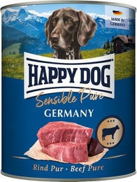 Happy Dog Sensible Pure Germany Hund Nassfutter Rind Monoprotein Hypoallergen 6 x 800 g - 6 x 800 g – Bild 1 von 5