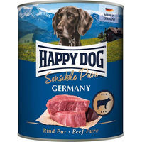 Produktbild von Happy Dog Sensible Pure Germany Hundefutter Rind Adult 12x800g