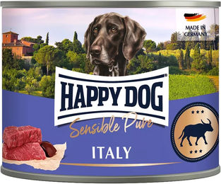Happy Dog Sensible Pure Italy Hundefutter Büffel Monoprotein Adult 12x 200 g Dose - 6 x 200 g – Bild 1 von 6