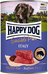 Produktbild von Happy Dog Sensible Pure Italy Hundefutter Büffel Monoprotein Adult 24x400g