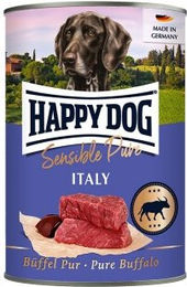 Produktbild von Happy Dog Sensible Pure Nassfutter für Hunde Adult Büffel getreidefrei und glutenfrei 6x400 g - 6 x 400 g