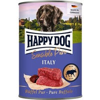 Produktbild von Happy Dog Sensible Pure Nassfutter für Hunde Adult Büffel getreidefrei und glutenfrei 6x400 g - 6 x 400 g