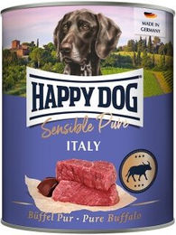 Produktbild von Happy Dog Sensible Pure Nassfutter Hund Adult Büffel Getreidefrei Monoprotein 6x800 g - 6 x 800 g