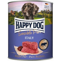 Produktbild von Happy Dog Sensible Pure Nassfutter Hund Adult Büffel Getreidefrei Monoprotein 6x800 g - 6 x 800 g