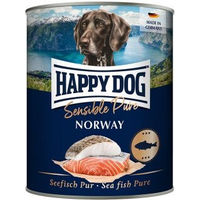 Produktbild von Happy Dog Sensible Pure Nassfutter Hund Adult Getreidefrei Monoprotein 6x800 g