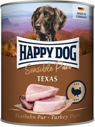 Produktbild von Happy Dog Sensible Pure Nassfutter Hund Adult Truthahn und Büffel getreidefrei monoprotein 6x800 g - 6 x 800 g