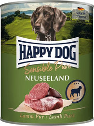 Happy Dog Sensible Pure Neuseeland Lamm Hund Adult Monoprotein 6 x 800 g - 6 x 800 g – Bild 1 von 6