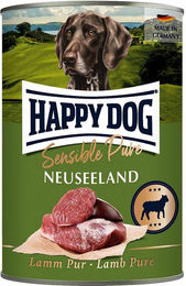 Produktbild von Happy Dog Sensible Pure Neuseeland Lamm Hundefutter Adult Hypoallergen 6x400g
