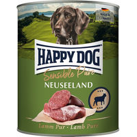 Produktbild von Happy Dog Sensible Pure Neuseeland Lamm Hypoallergenes Monoprotein Hundefutter 12 x 200 g