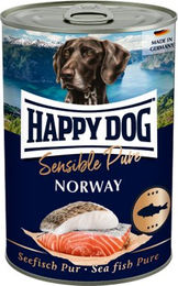 Happy Dog Sensible Pure Norway Hundefutter Fisch und Lachs glutenfrei und monoprotein 6 x 200 g - 6 x 200 g – Bild 1 von 2