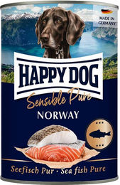 Produktbild von Happy Dog Sensible Pure Norway Seefisch Hundefutter Adult Hypoallergen 6x400g